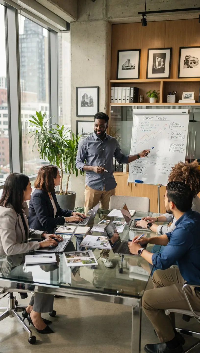 Powiadomienie o nowej ofercie nieruchomości z podsumowaniem kluczowych informacji.